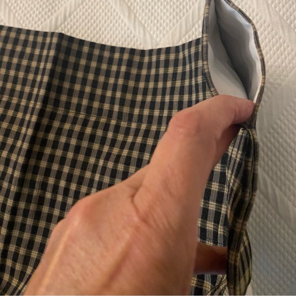 Waverly Black and Tan Lined Ascot Valance NEW - Picture 4 of 7